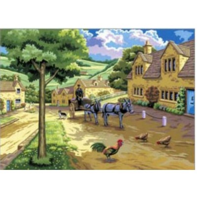 Peinture par Numéro  (30x45cm) - Rue Steep