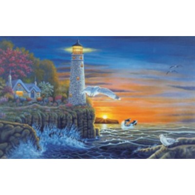 Peinture par Numéro  (30x45cm) - Phare