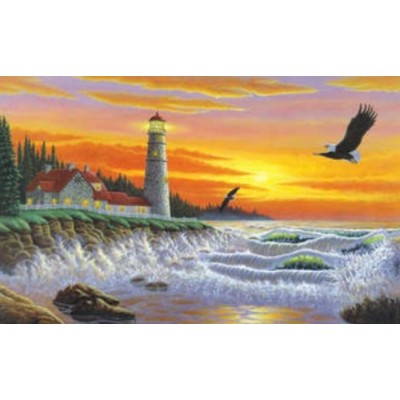 Peinture par Numéro (30x45cm) - Phare, Lumière...