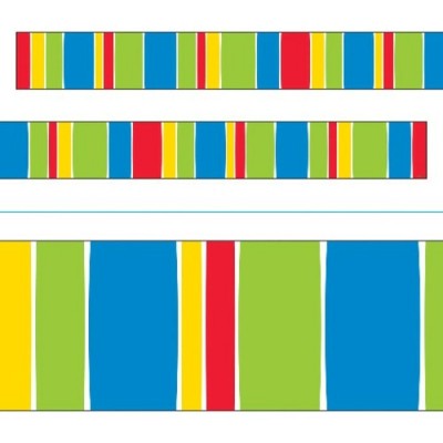 Bordure : Rayé Multicolore