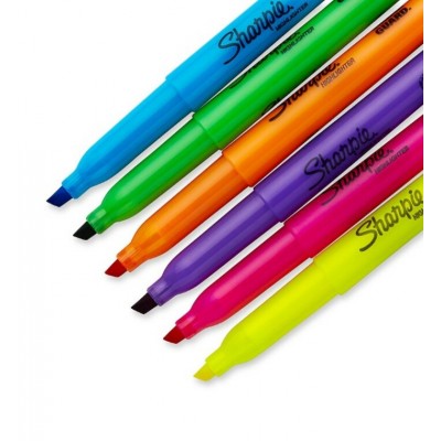 Surligneurs de poche Sharpie - (Option de Couleur)