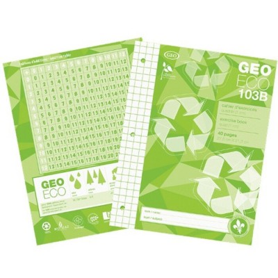 Cahier Canada quadrillé 1 cm