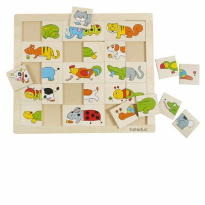 Casse-Tête / 30 mcx : Match and Mix - Animaux