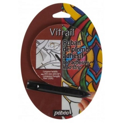 Ruban de Plomb Adhésif pour Vitrail