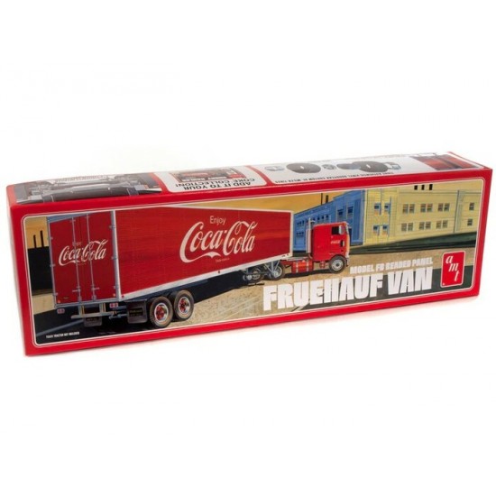 Modèle à Coller : Semi-Remorque Coca-Cola -...