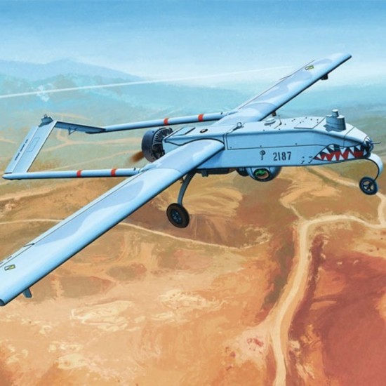 Modèle à Coller : Avion RQ-7B UAV - Niveau 3