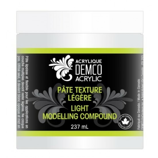 Pâte de Texture Légère Demco - 237ml.