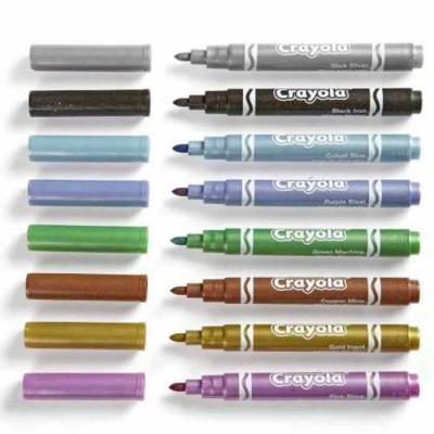Marqueurs Crayola Métalliques/8