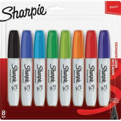 Feutres Sharpie Biseau/8