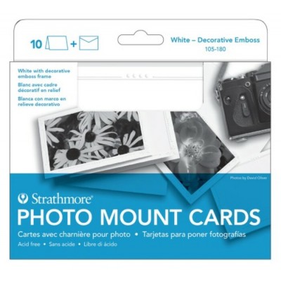 Cartes et Enveloppes 5 x 7'' Blanches Pour Photo/...