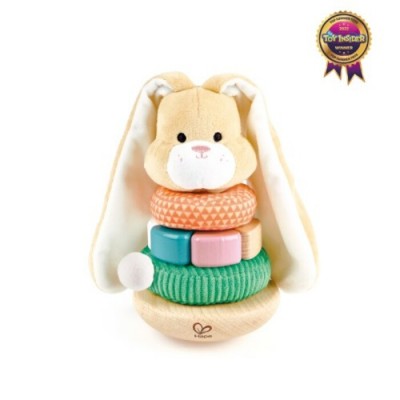 Lapin Avec Anneaux à Empiler