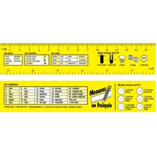 Règles-Signets ''Mesurez en Français''/32