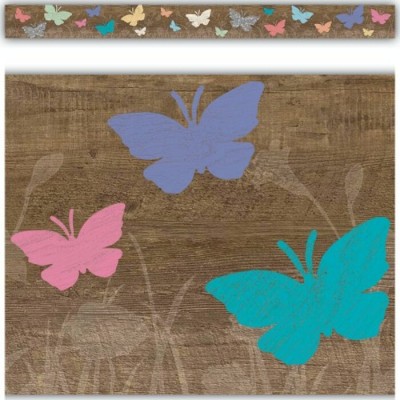 Bordure : Home Sweet - Papillons