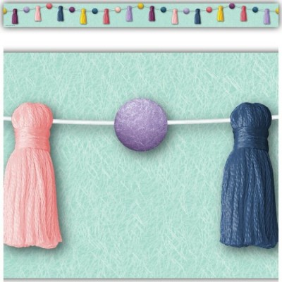 Bordure : Oh Happy Day - Pompons
