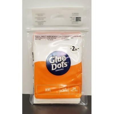 Glue Dots : XXL 2''/24 pièces