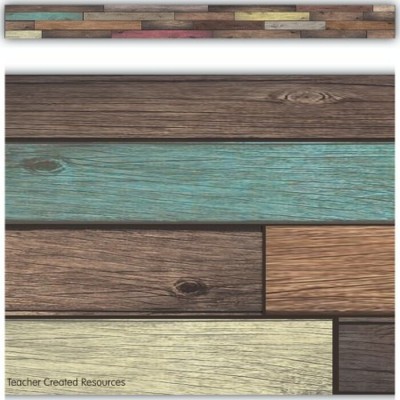 Bordure : Home Sweet - Bois Récupéré