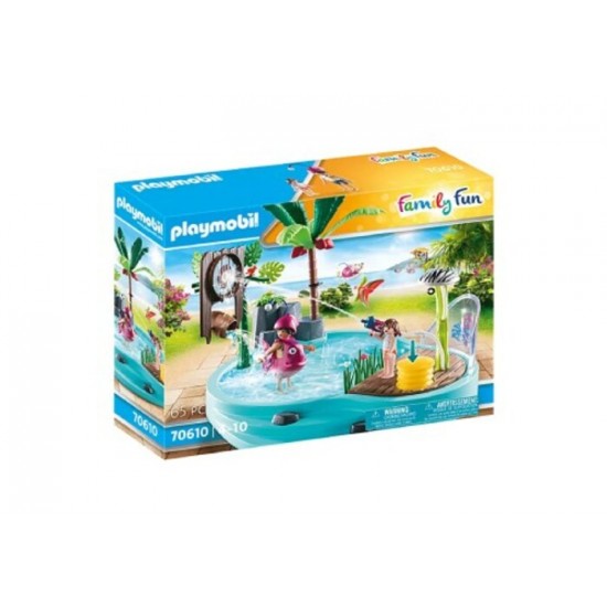 Playmobil - Family Fun : Piscine avec Jets d'Eau...