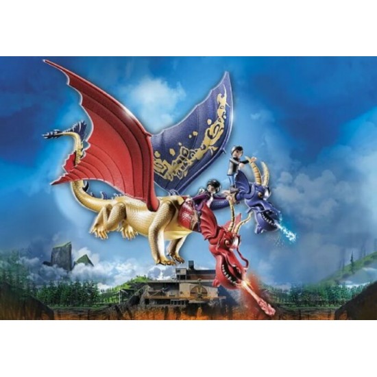 Playmobil - Dragons : Wuwei et Jun #71080