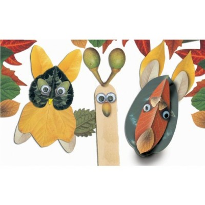 Papier pour Bricolage : Feuilles d'Arbre/266 pièces