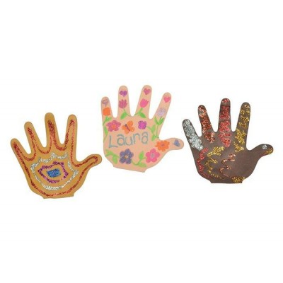 Mains à Décorer - Multiculturel/35 pièces