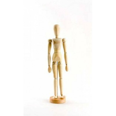 Mannequins Articulés en Bois : FEMME 12