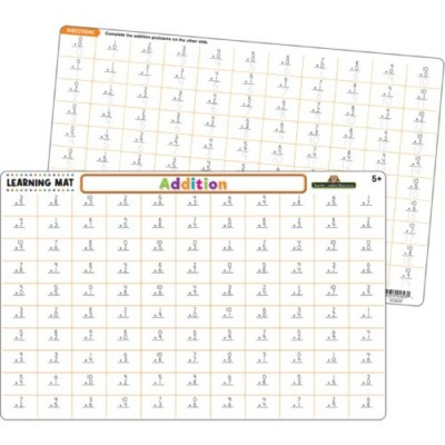 Napperon Effaçable à Sec Recto-Verso : Opérations Mathématiques (Option de Sélection)