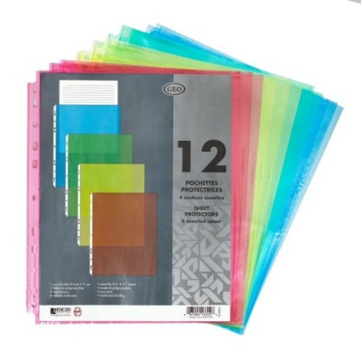 Pochettes Protectrices de Couleurs/12