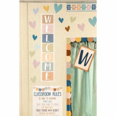 Décoration 10 à 15 cm : Everyone is Welcome - Coeurs\60