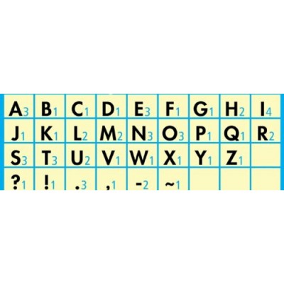 Lettres Majuscules Magnétiques 3''- Everyone is Welcome\55 pièces