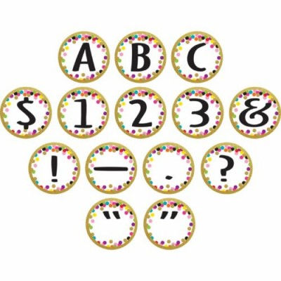 Lettres Majuscules et Chiffres en Carton 3,5'' -...