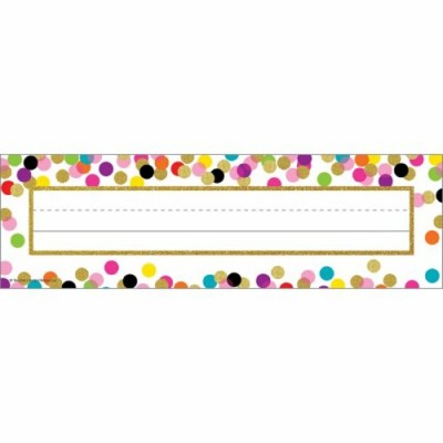 Cartes de Nom : Confetti/36