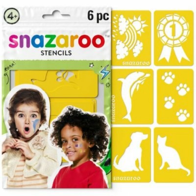 Pochoirs à Maquillage Snazaroo : Jaune\Unisexe -...