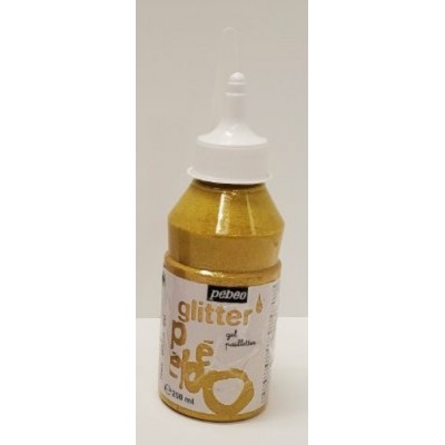 Gouache\Gel Pailleté Pébéo - 250 ml (Option de Couleur)