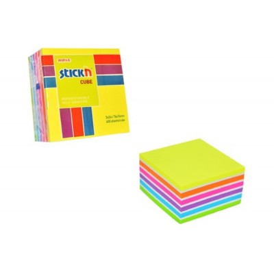 Notes Adhésives Repositionnables Stick'n 3 x 3''...