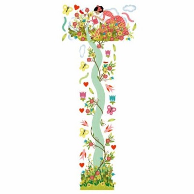 Toise Adhésive Repositionnable - Jeune Fille au Jardin