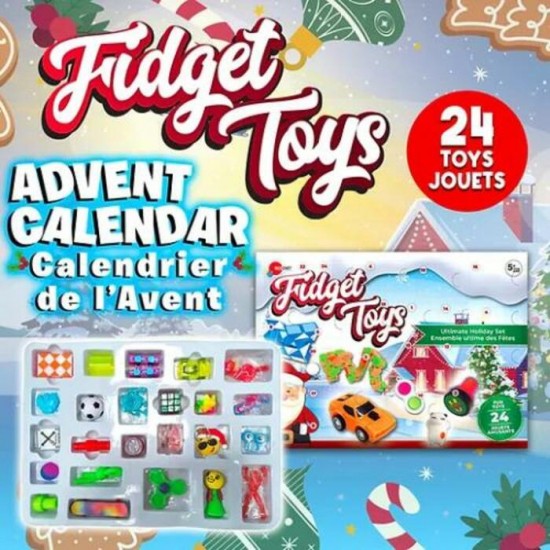 Calendrier de L'Avent : Jouets Fidgets