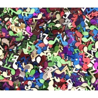 Paillettes : Notes de Musique 9mm  - 28gr