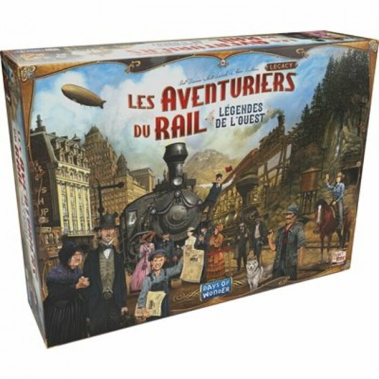 Les Aventuriers du Rail Legacy : Légendes de L'Ouest