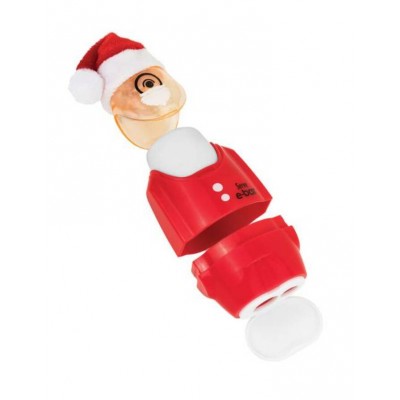 Aiguisoir Double avec Efface E-Bot - Père Noël