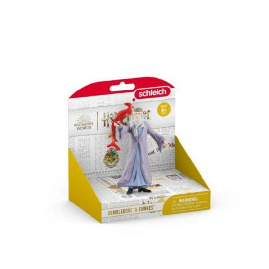 Schleich : Figurine Dumbledore et Fumseck