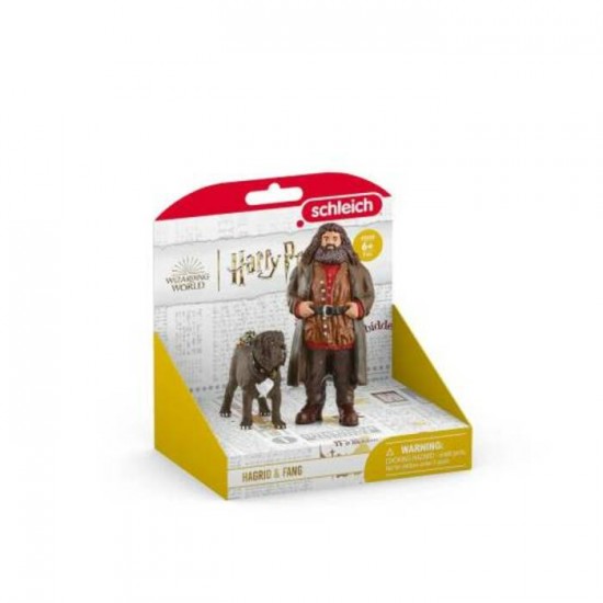 Schleich : Figurine Hagrid et Crockdur