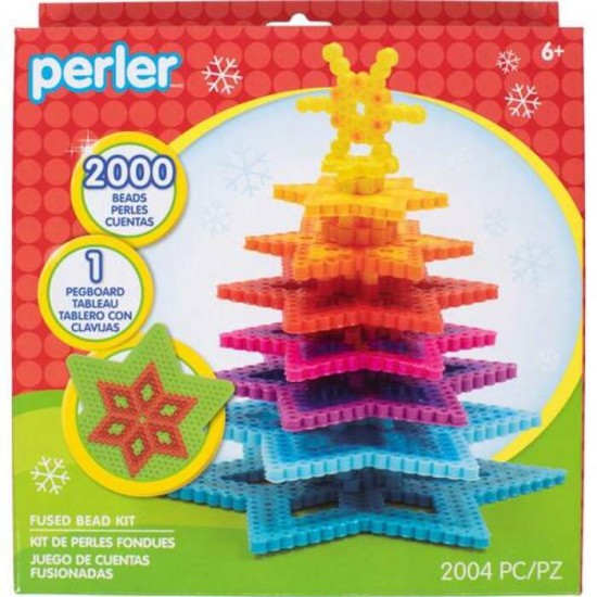 Perles Perler : Sapin Arc-En-Ciel 3D\2000 pièces