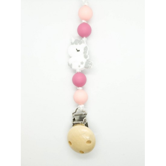 Attache-suce Licorne grise