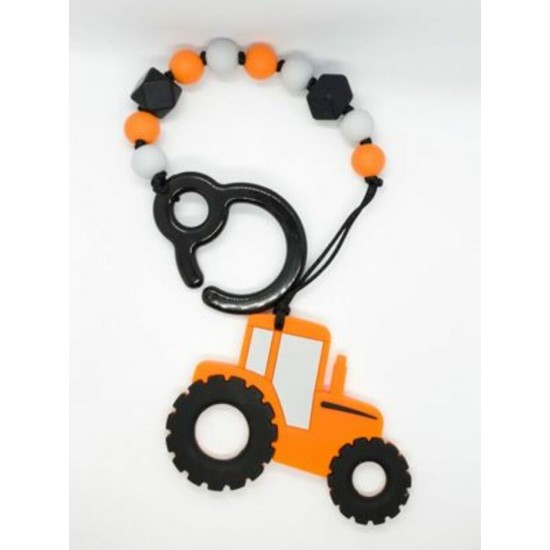 Jouet à suspendre Tracteur orange