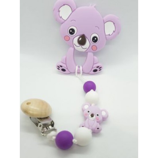 Attache-suce Koala violet