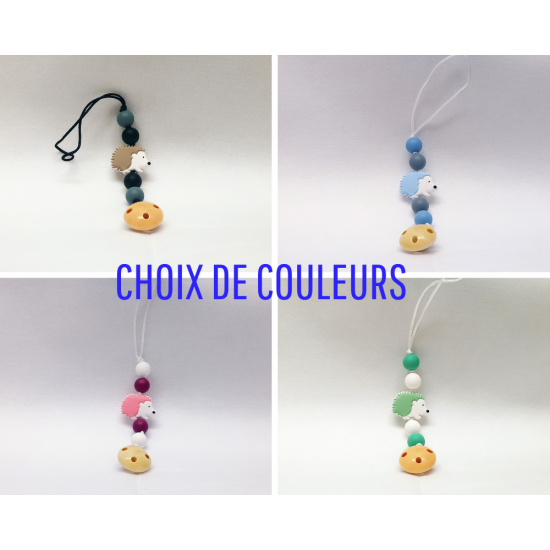 Attache-suce Hérisson - Couleurs variées