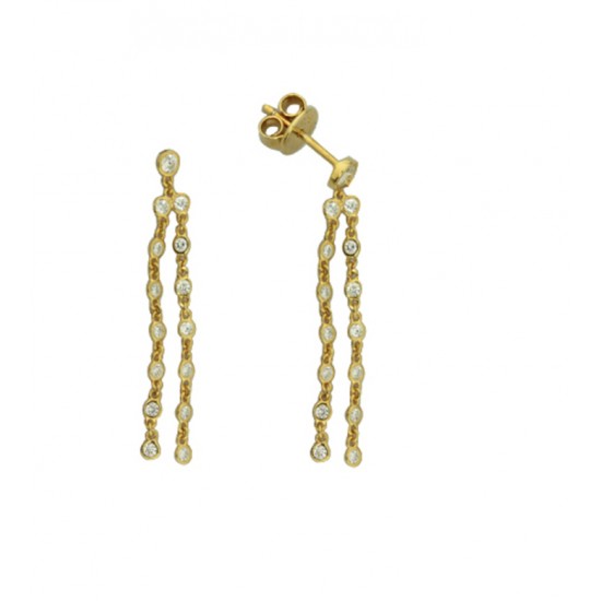 Boucles d'oreilles Miss Mimi argent 