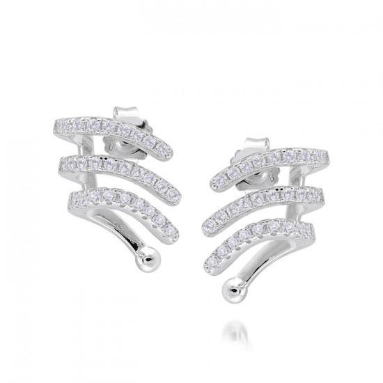 Boucles d'oreilles Miss Mimi argent 