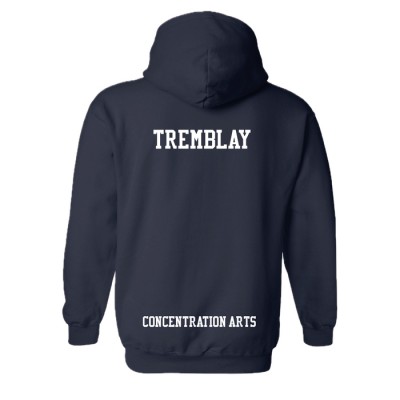 Arts - Hoodie en coton marin