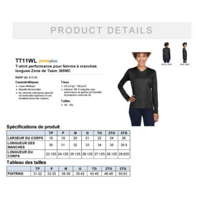 Danse - Chandail à manches longues en polyester Femme